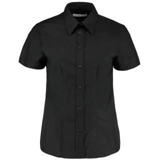 Kustom Kit K360 Ladies Short Sleeve Tailored Workwear Oxford Shirt